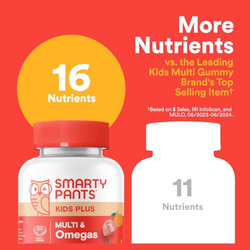 Gomitas multivitamínicas SmartyPants con antioxidantes