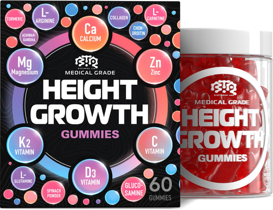 Gomitas multivitamínico crecimiento altura niños adultos