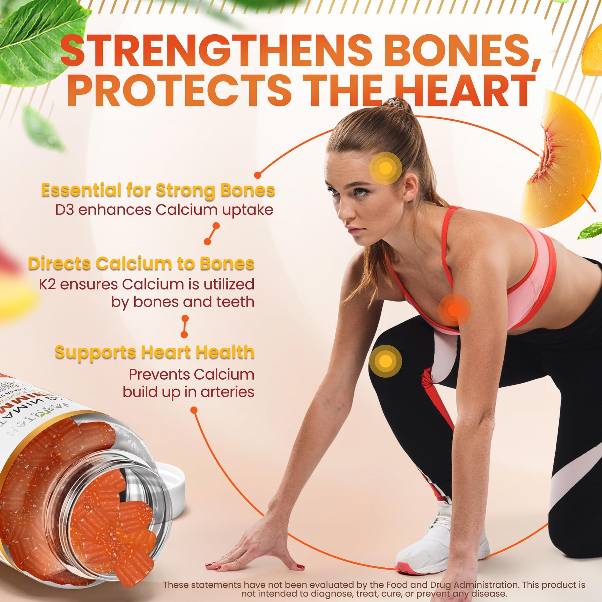 Gomitas Natural BioScience para sistema inmune y corazón saludable