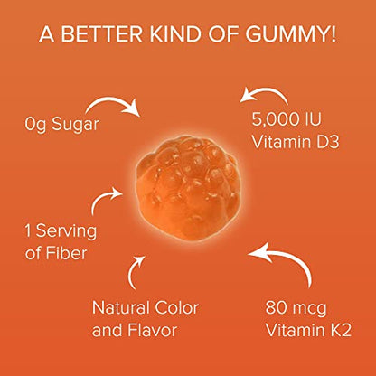 Gomitas naturales anti estrés con magnesio y vitamina d3 k2