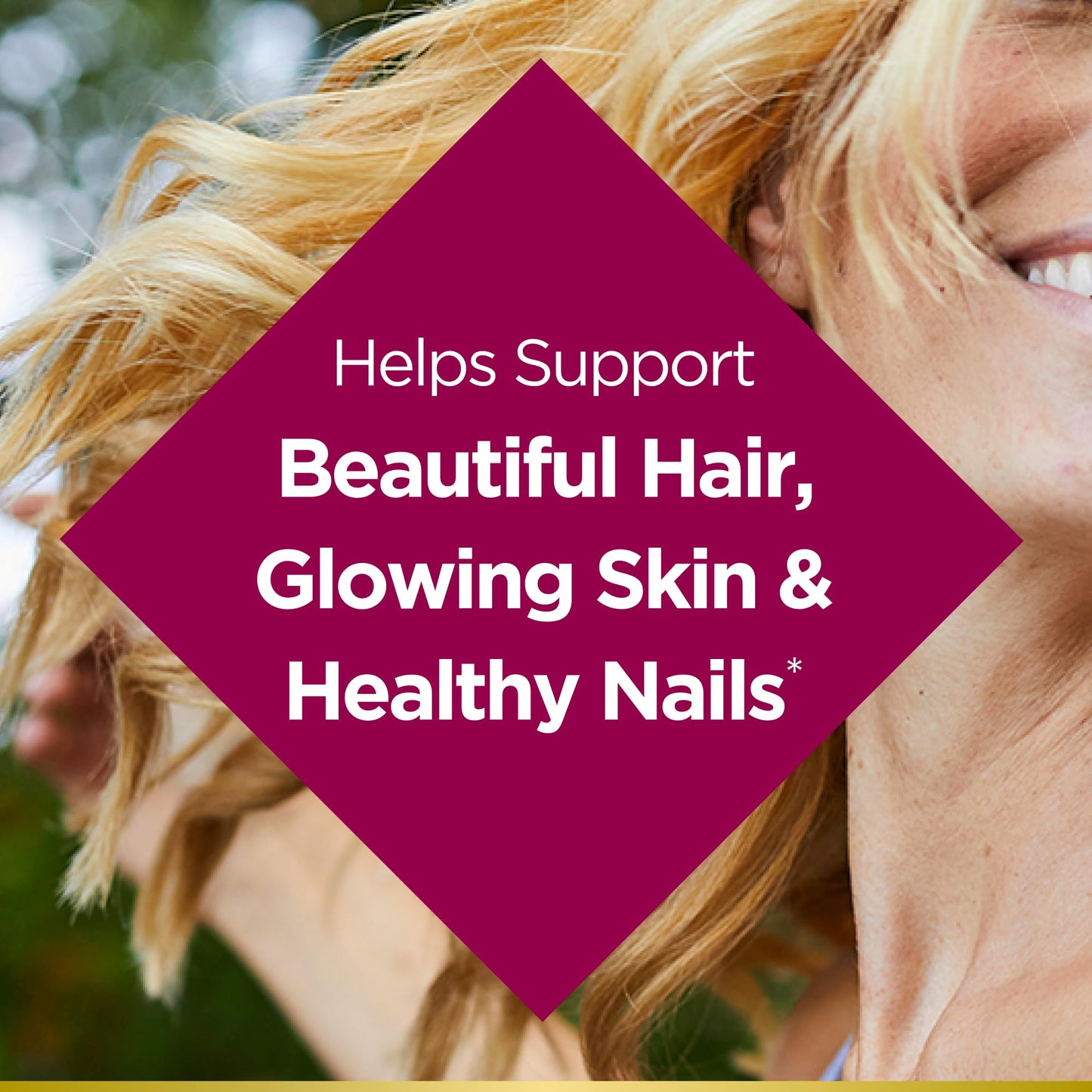 Gomitas Nature's Bounty para salud de piel cabello uñas