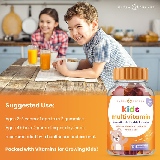 Gomitas para niños con vitaminas esenciales