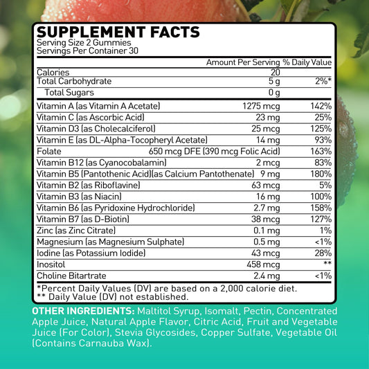 Gomitas Novafun con 16 vitaminas esenciales