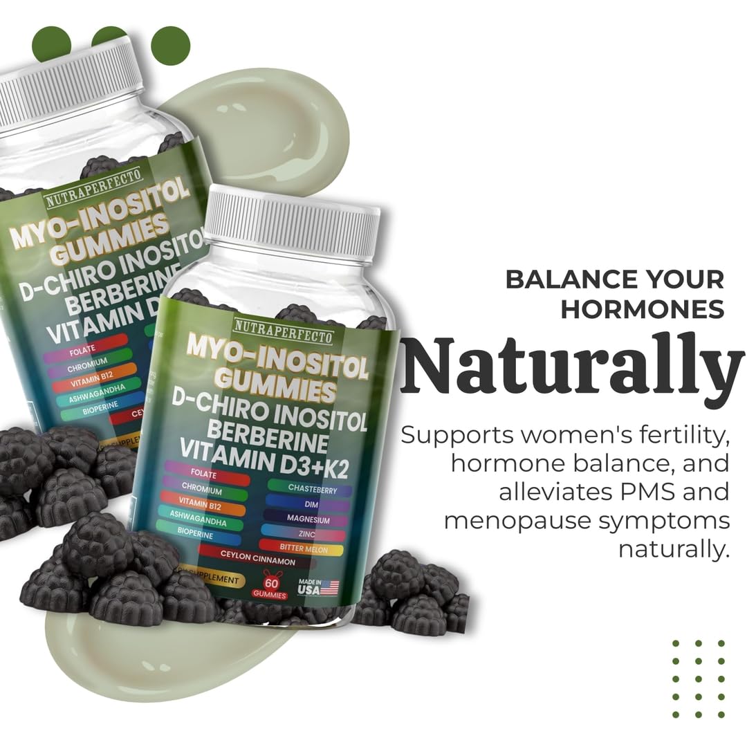 Gomitas NutraPerfecto para menopausia y equilibrio hormonal