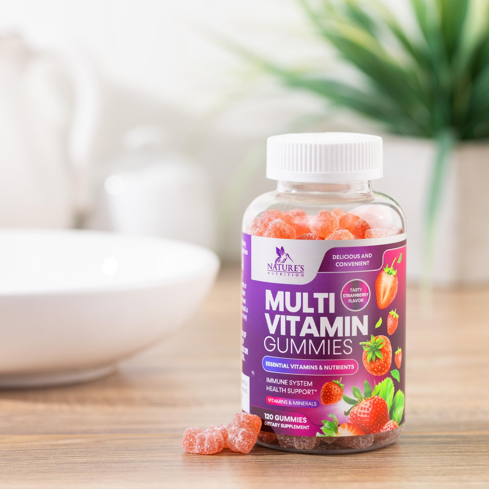Gomitas nutricionales adultos 120 unidades