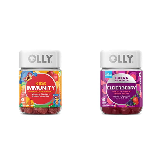 Gomitas OLLY Kids Immunity y Extra Strength Elderberry para niños