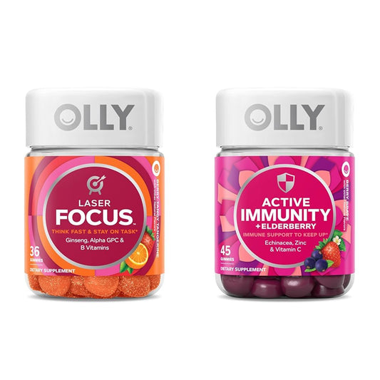 Gomitas OLLY Laser Focus e Inmunidad - Frascos