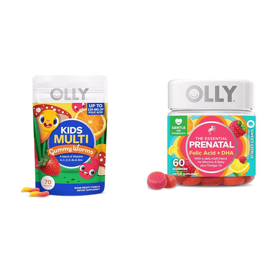 Gomitas OLLY para niños y embarazo, multivitamínico.