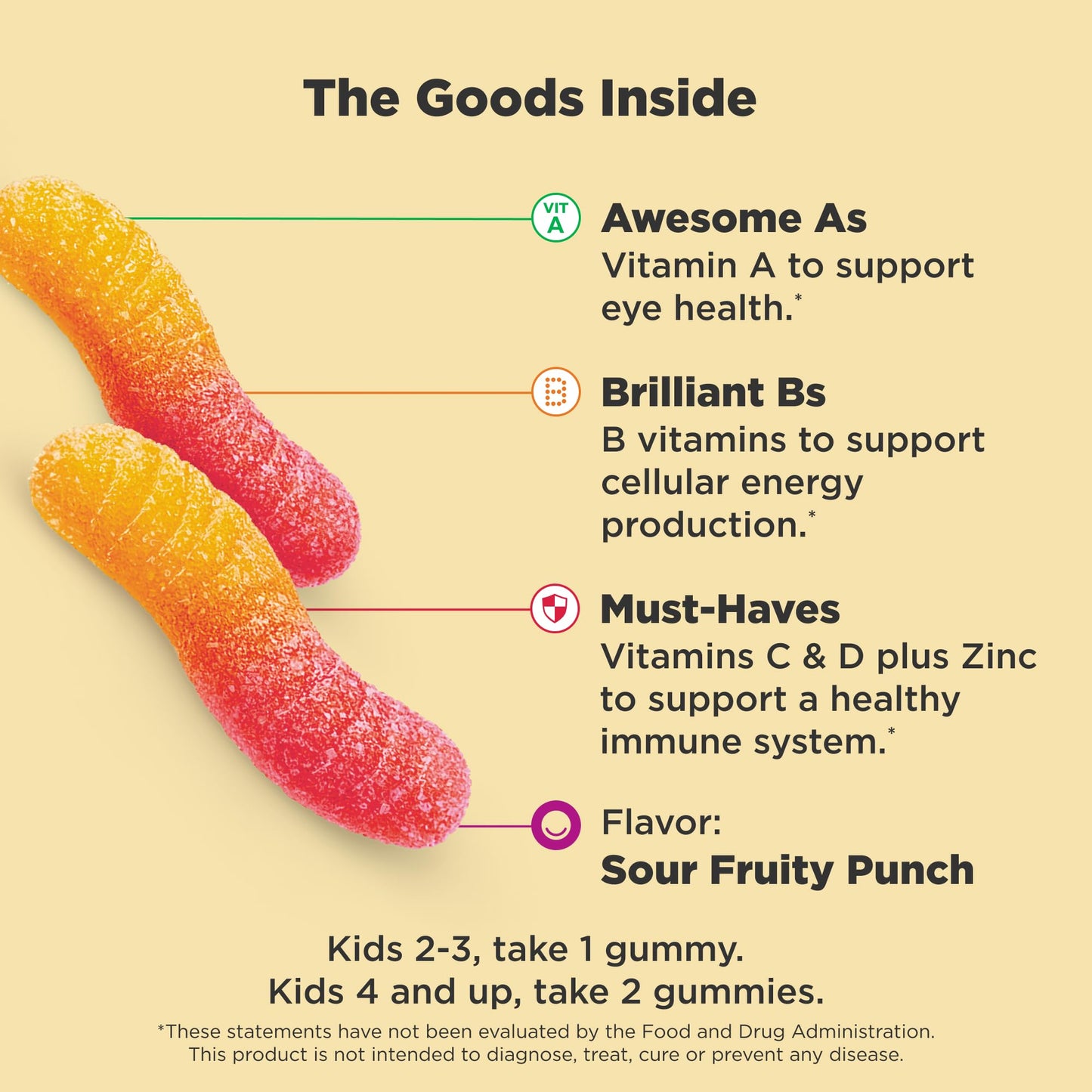 Gomitas OLLY para salud e inmunidad de niños