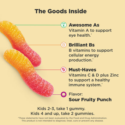 Gomitas OLLY para salud e inmunidad de niños