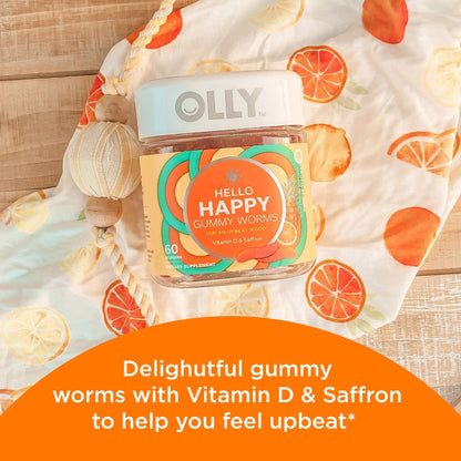 Gomitas OLLY sabor tropical zing sin gluten ni sabores artificiales