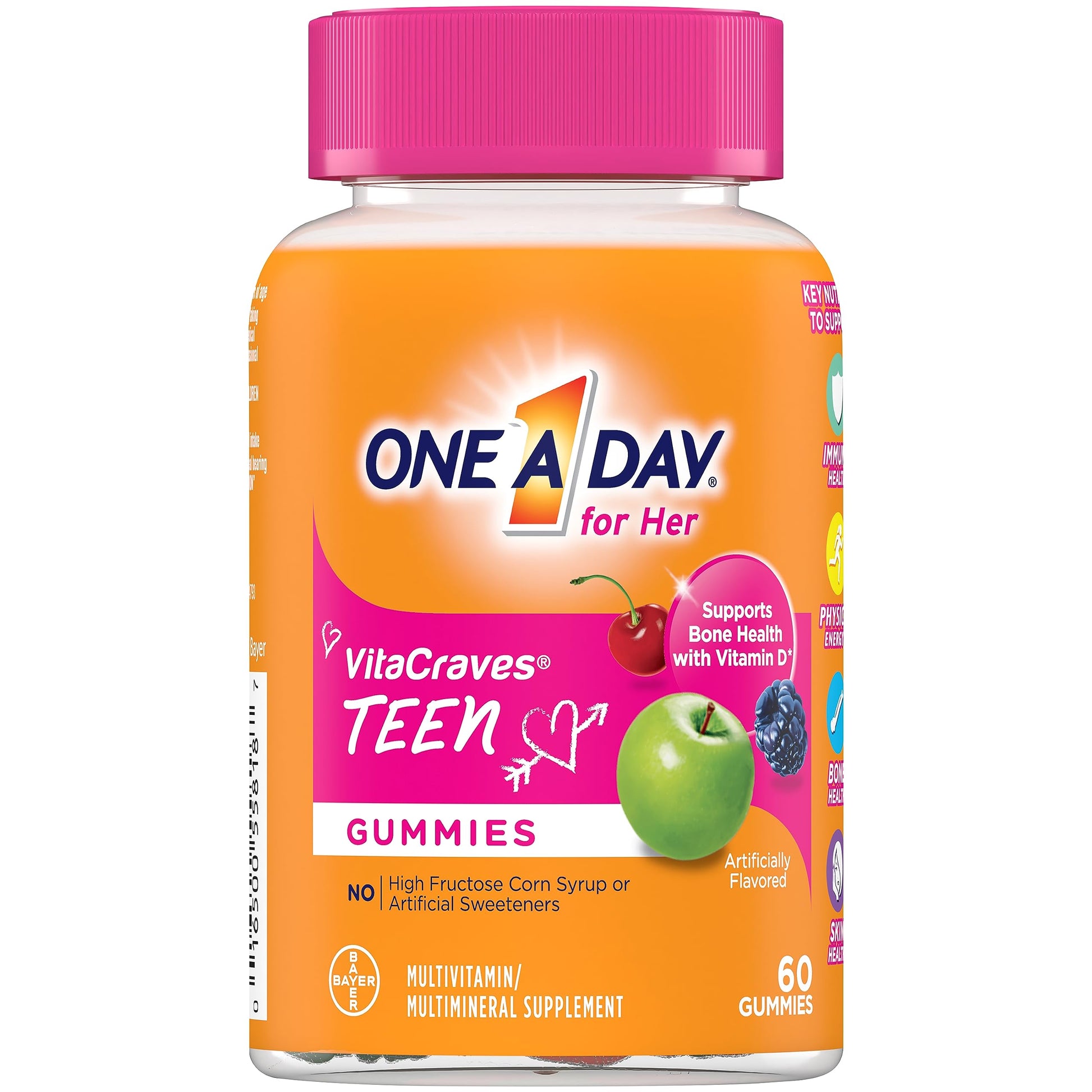 Gomitas One A Day multivitamínicas para mujeres