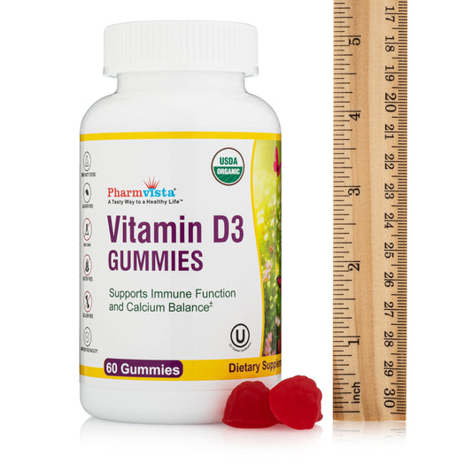 Gomitas Pharmvista sabor cereza vitamina D3
