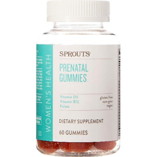 Gomitas prenatales Generic Sprouts sabor frambuesa