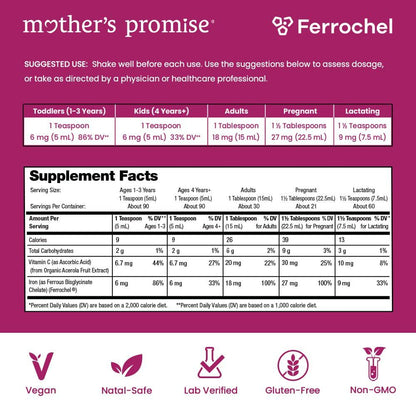Gomitas prenatales Mother's Promise en vaso transparente