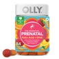 Envase de gomitas prenatales OLLY con ácido fólico y DHA