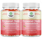 Gomitas prenatales veganas Natures Craft botella con vitaminas mujer