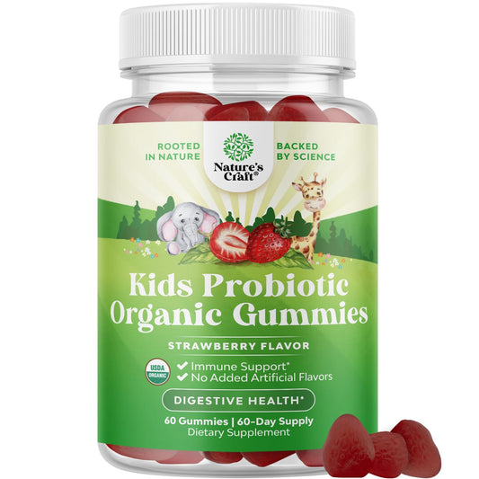gomitas probióticas orgánicas para niños