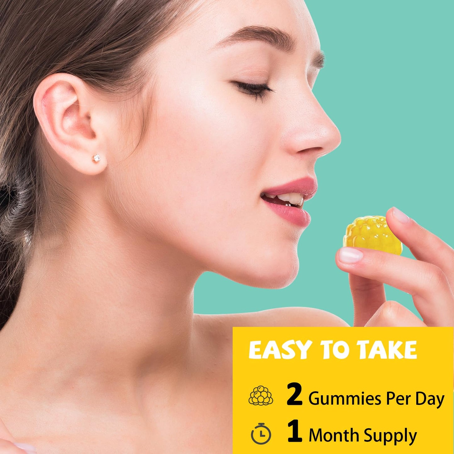 Gomitas PYUNAFIT vitamina E apoyo piel y cabello saludable