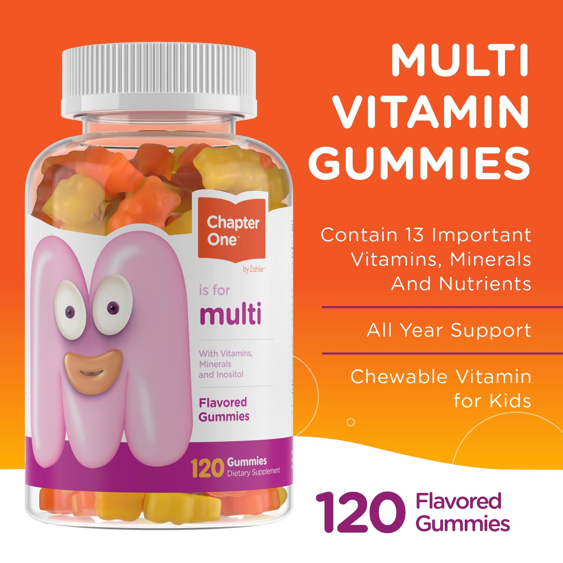 Gominolas multivitamínicas saborizadas para niños Chapter One