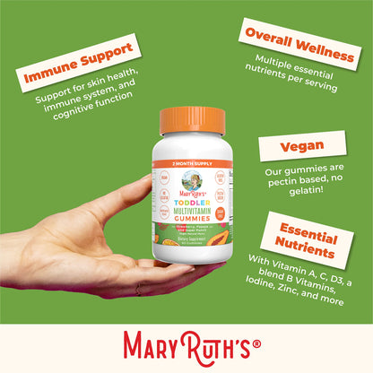 Gomitas multivitamínicas, saludables y veganas de MaryRuth.