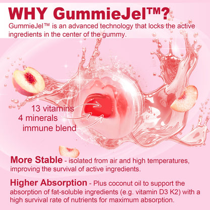 Gomitas sin aditivos Nextdia vitamina d3 k2 veganas