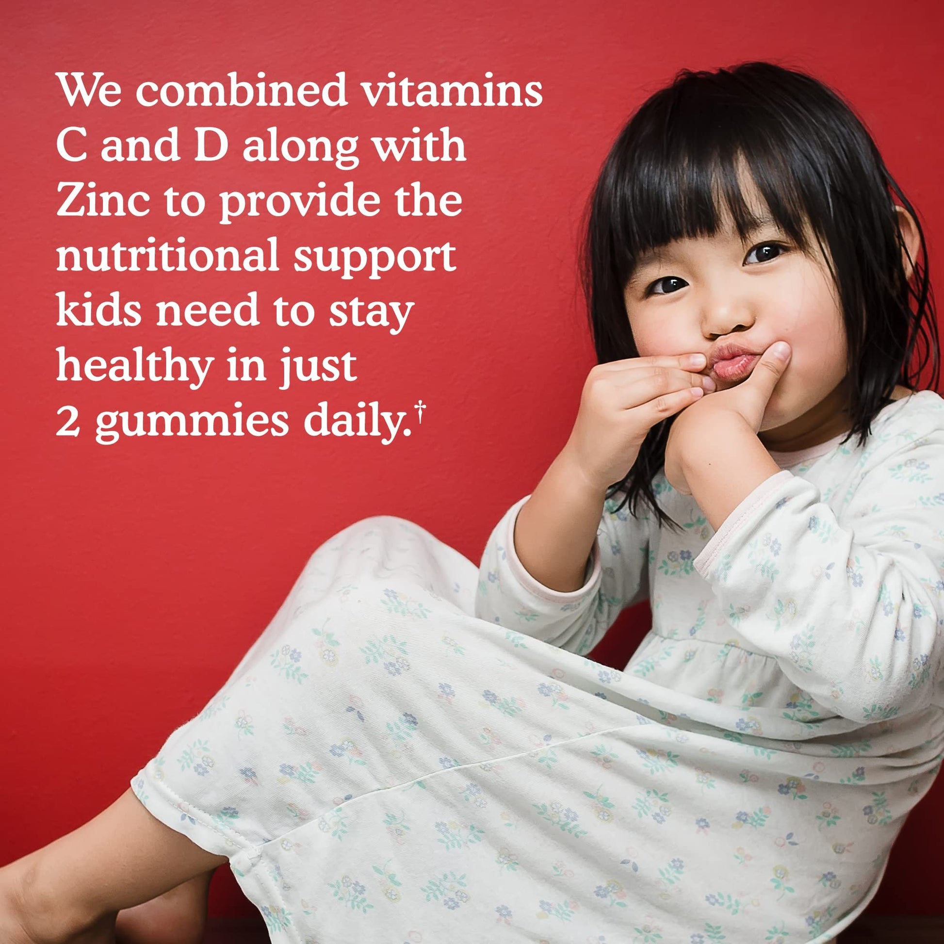 Gomitas sin azúcar Garden of Life con vitaminas C,D3 y zinc