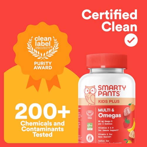 Gomitas SmartyPants Kids Plus para salud y bienestar