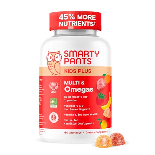 Gomitas SmartyPants para niños con Omega 3 y vitaminas