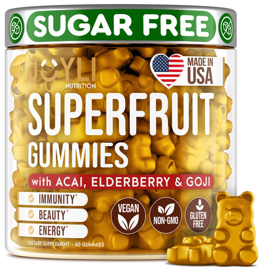 gomitas superfrutas Joyli sin azúcar.