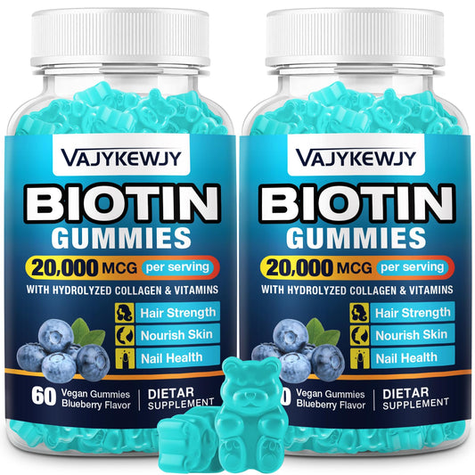 Gomitas veganas biotina VAJYKEWJY 120 unidades
