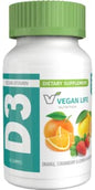 Gomitas veganas vitamina D3 Vegan Life Nutrition 60 unidades