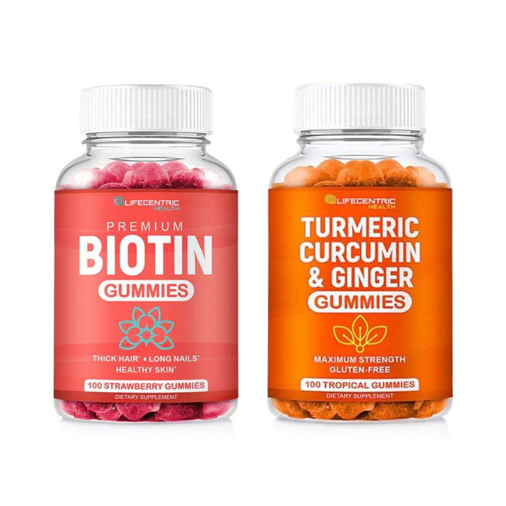 Gomitas veganas biotina 10000mcg para cabello y piel saludables