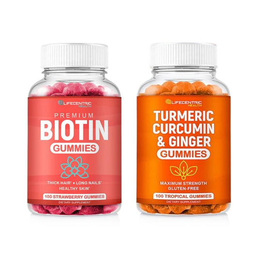 Gomitas veganas biotina 10000mcg para cabello y piel saludables