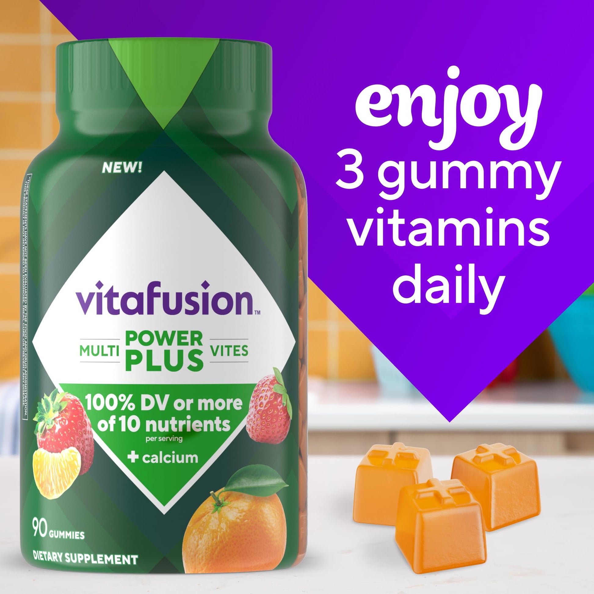 Gomitas Vitafusion para el bienestar general