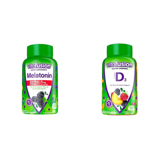 Gomitas Vitafusion Melatonina Extra Fuerte 5mg frasco