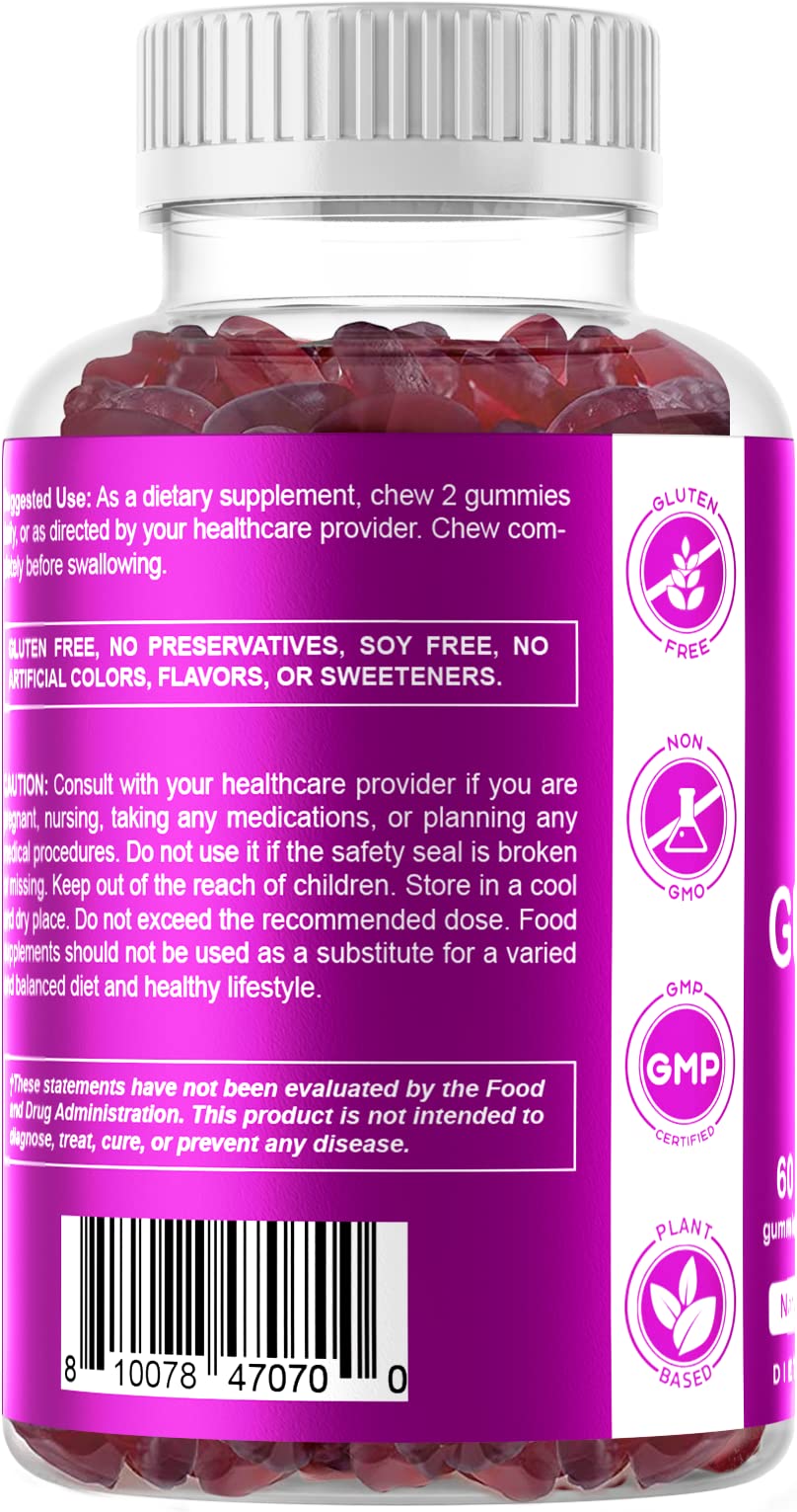 Gomitas Vitamatic biotina 10000 mcg sin colorantes ni saborizantes