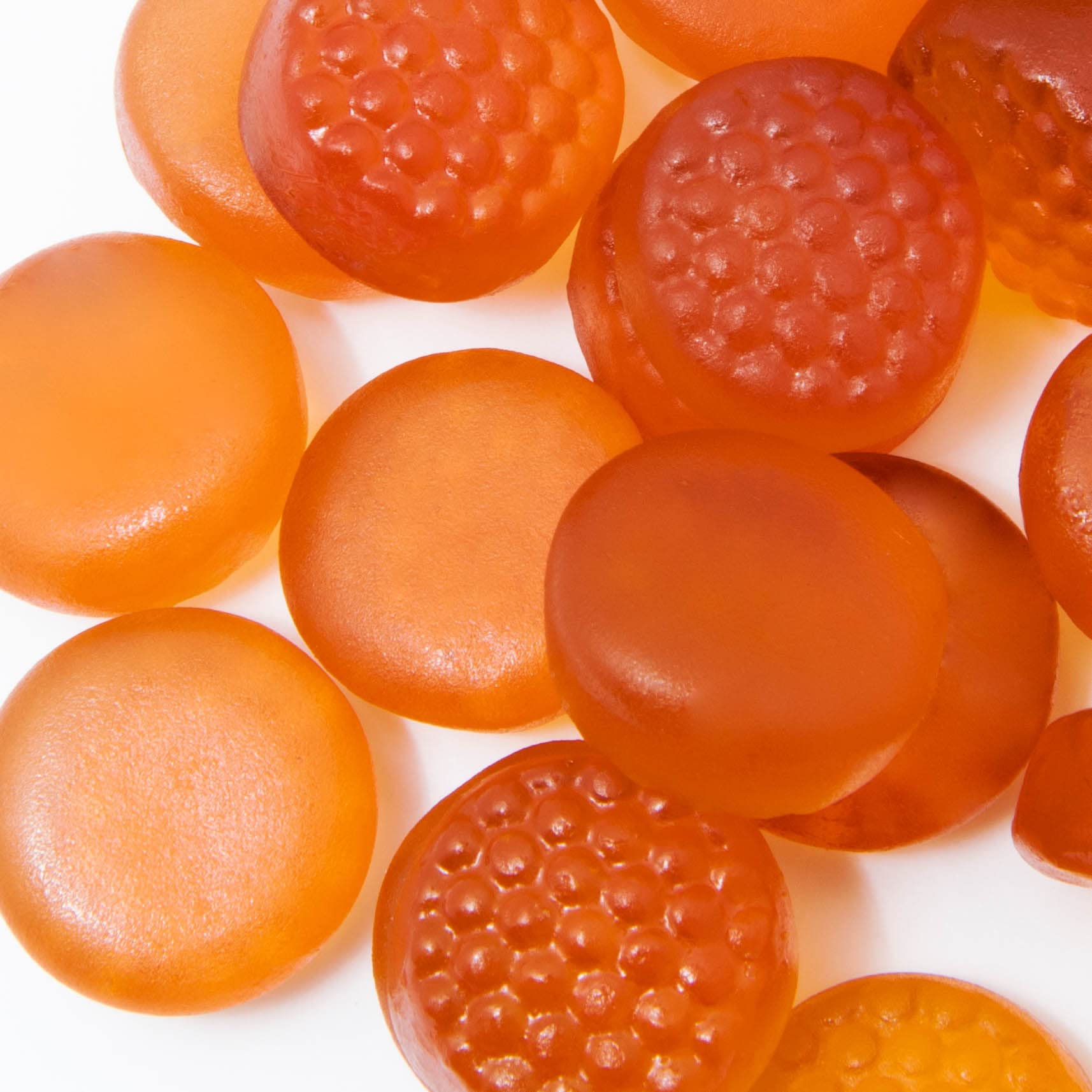 gomitas de vitamina adultas sabor naranja