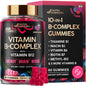 Envase de gomitas vitaminas B complejo NUTRAHARMONY sabor a baya