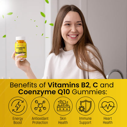 Gomitas vitamina B2 sabor piña Doc Mila para bienestar