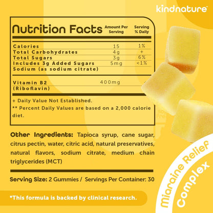 Gomitas masticables vitamina B2 y potasio para adultos y niños