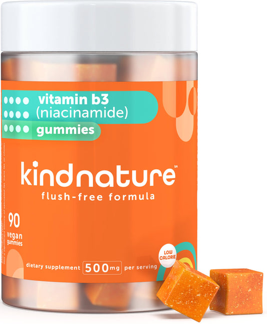 Gomitas de vitamina B3 niacina Kind Nature mango