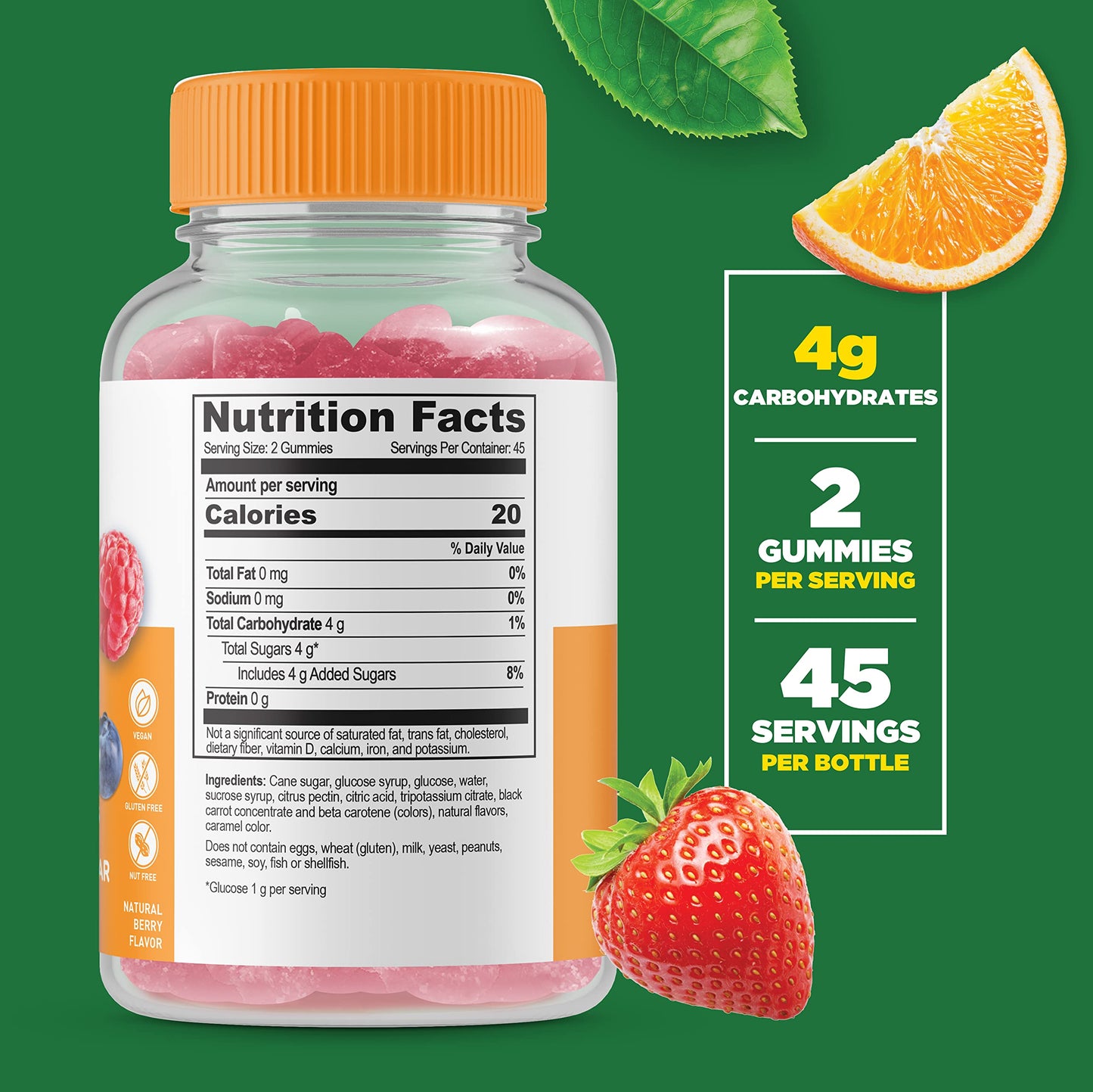 Gomitas vitamina B6 Lifeable sabor natural y veganas
