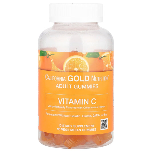 Gomitas vitamina c 250 mg con vitamina a California Gold Nutrition