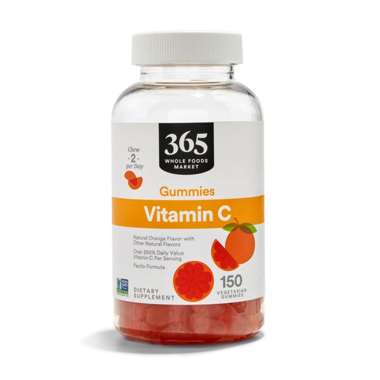 Gomitas vitamina C cítricas 365 Whole Foods Market 150 unidades