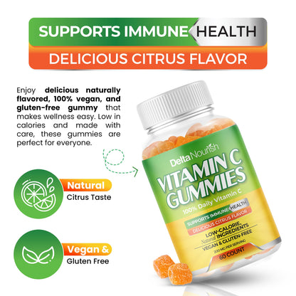 Gomitas vitamina c Delta nourish pack 60 unidades