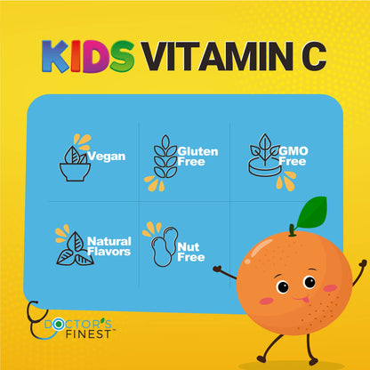 Gomitas vitamina C Doctors Finest para niños y adultos