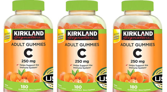 Gomitas vitamina C Kirkland Signature paquete triple