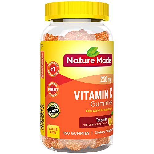 Gomitas vitamina C Nature Made textura y forma