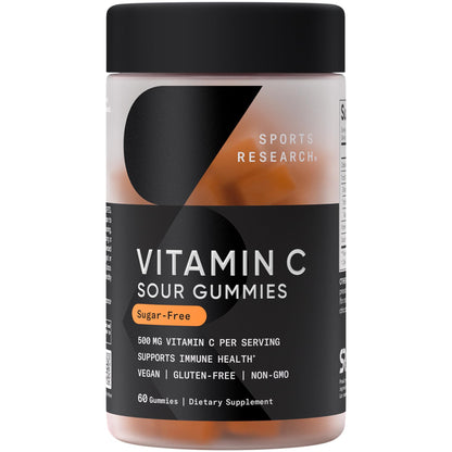Gomitas vitamina C veganas para niños y adultos